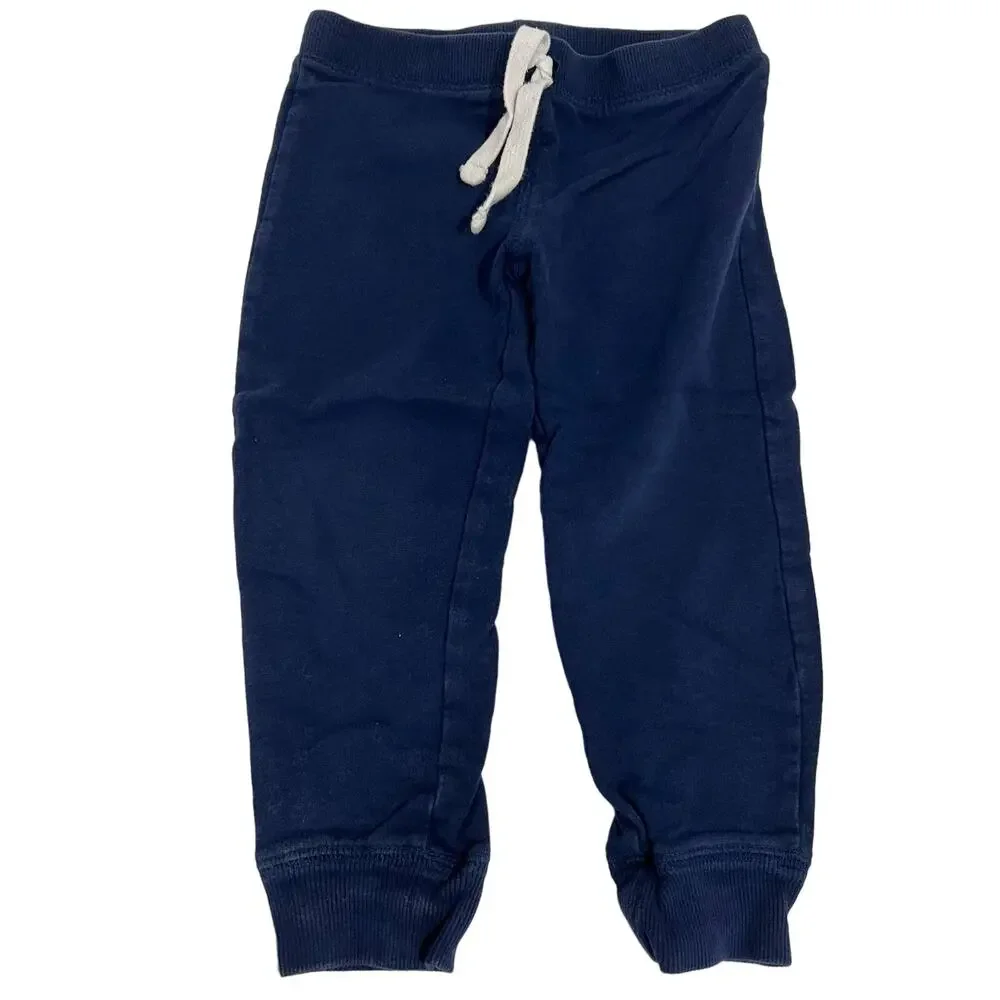 Just One You Carter’s Navy Blue Joggers Sweatpants Size 3T